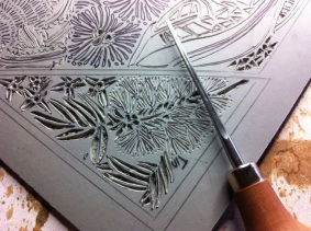 Carving beginnings - Pfeil Lino Carving Tool